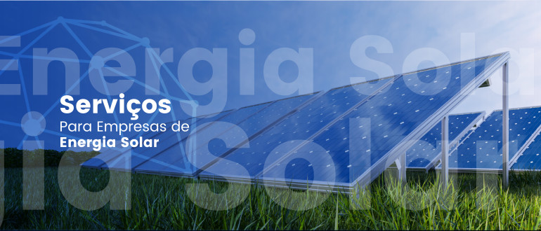 Serviços para Empresas de Energia Solar